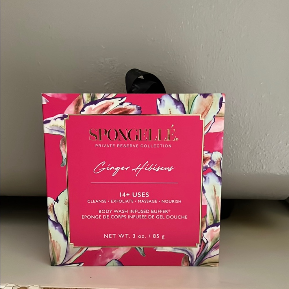 Spongellé Ginger Hibiscus Body Wash Infused Buffer